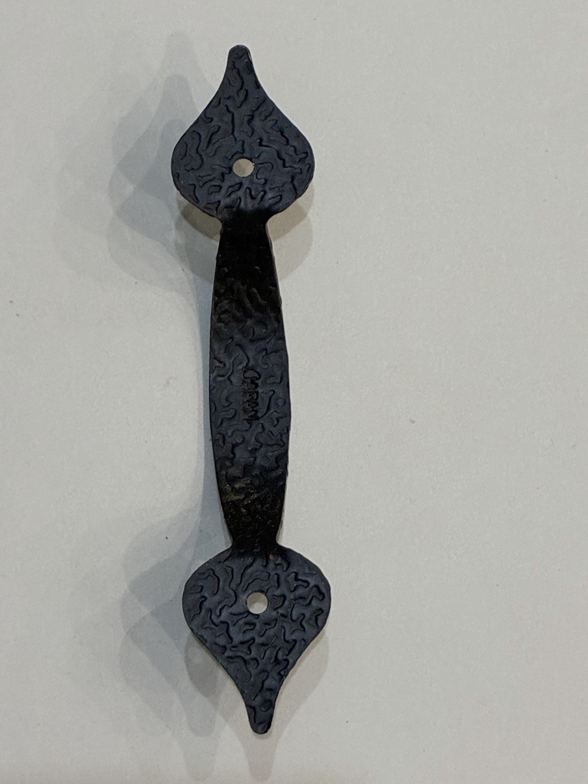 Lot: 18 Vintage Black Iron Spear End Drawer Cabinet Handles Pulls – 5” Japan