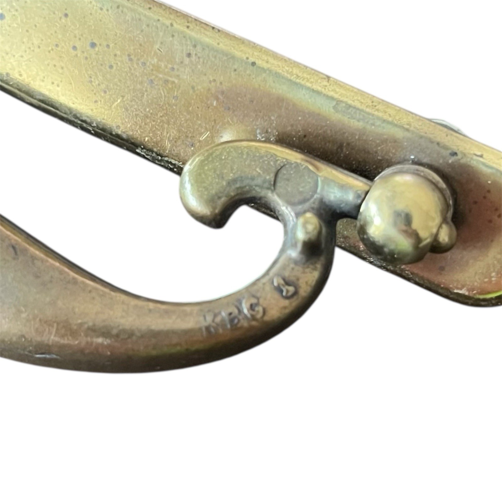 KBC Keeler Brass Co Vintage LONG Drawer Pull Bail Handle