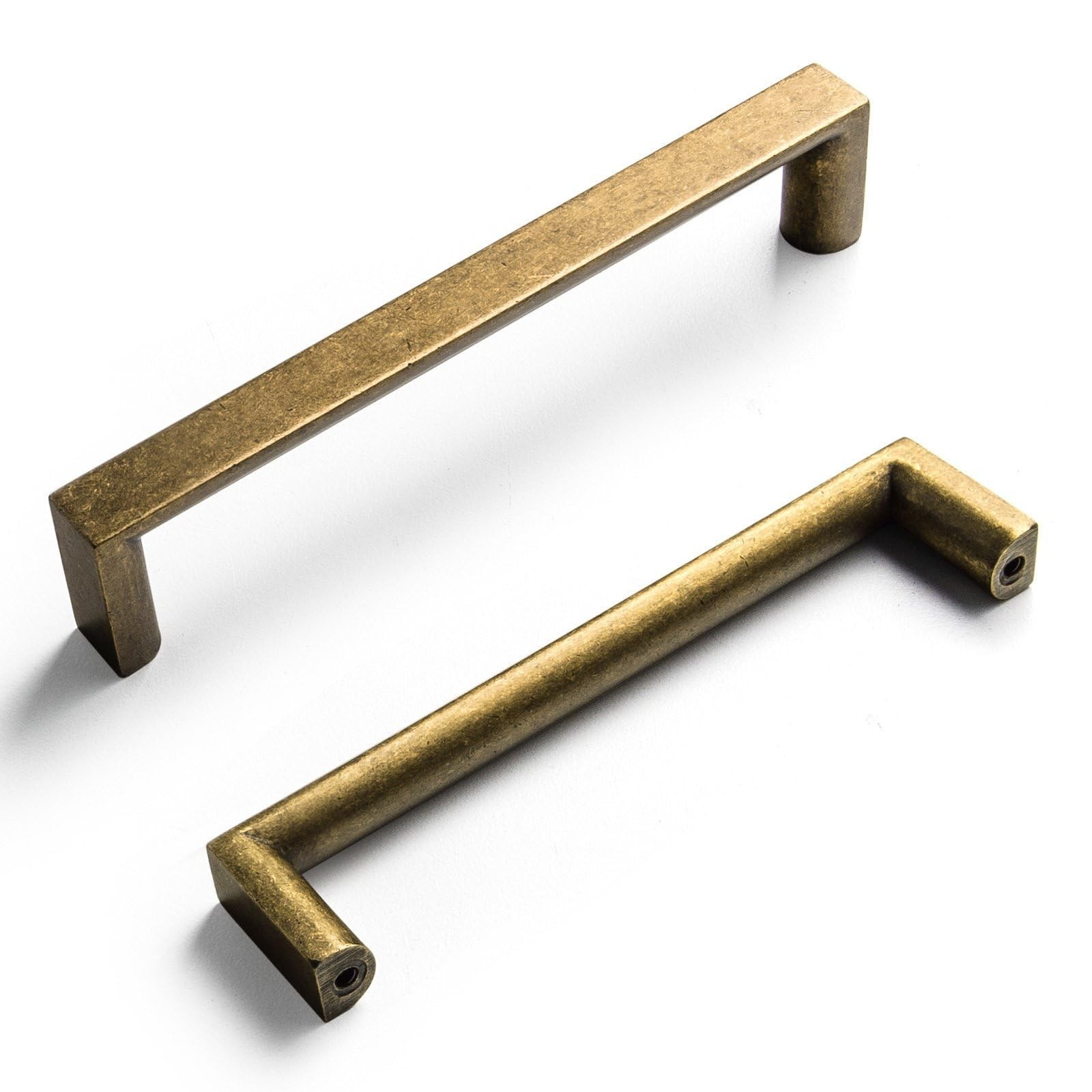 Goo-Ki (6Pack 5 Inch (128mm) Retro Zinc Alloy Cabinet Handles,Antique Brass C…