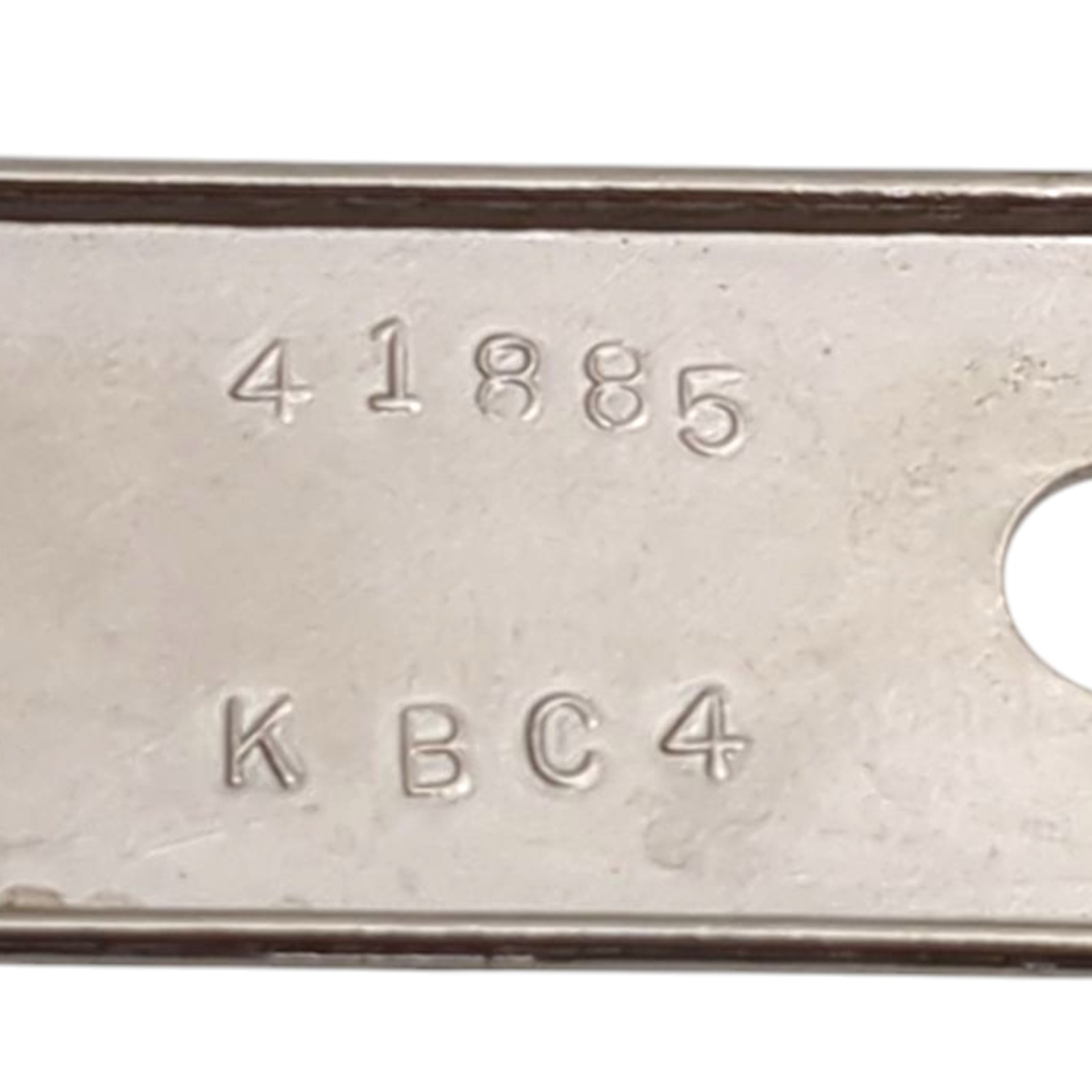 Vintage Silver Tone Drawer Knobs Back Plate Rectanglev1 2.5″” x 0.75″ KBC 41885