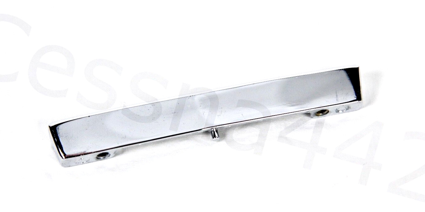 Vintage Aviation Office Cabinet Drawer Pulls 4″ Chrome Plated Original NOS Part
