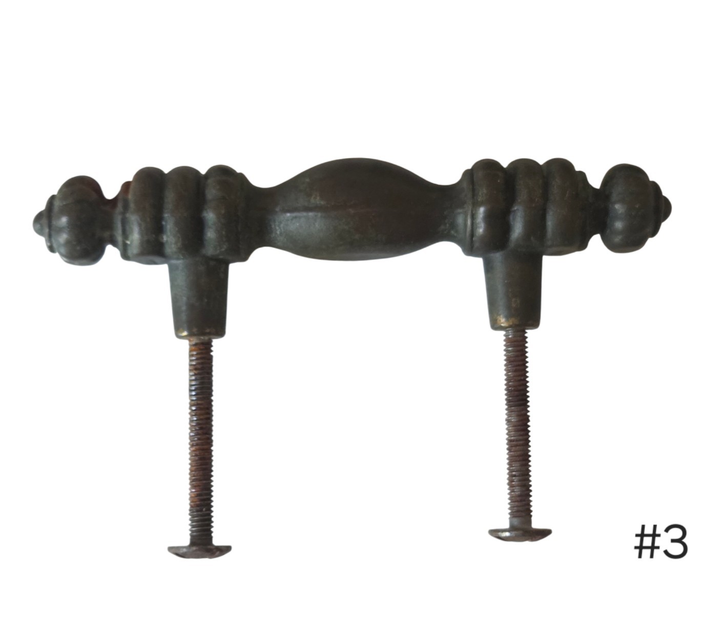 Vintage Keeler Brass Co KBC N4037 Set 4 Brass Drawer Pulls Colonial Revival
