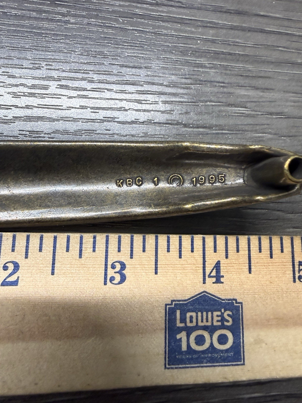 Keeler Antique Brass KBC 1995 Cabinet Drawer Handle Pull with Screws (87)