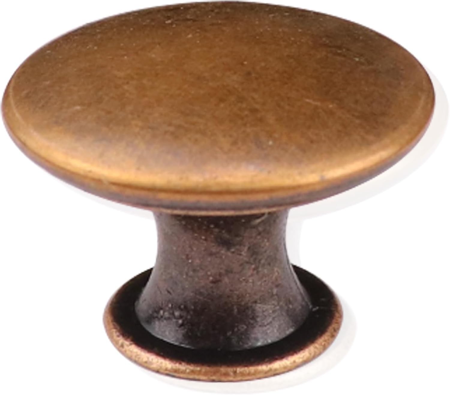 12 Packs Antique Copper Kitchen Cabinet Knobs Furniture Cupboard Round Drawer…