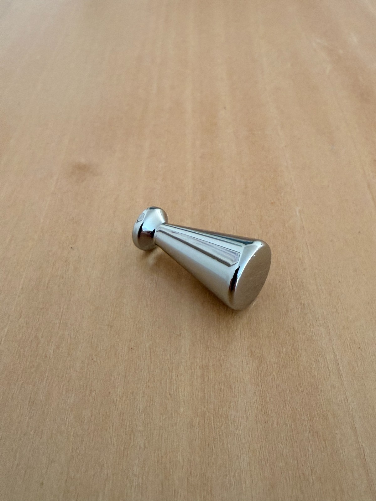 Beautifully crafted replica Nickel plated McCobb mid-century modern drawer pulls