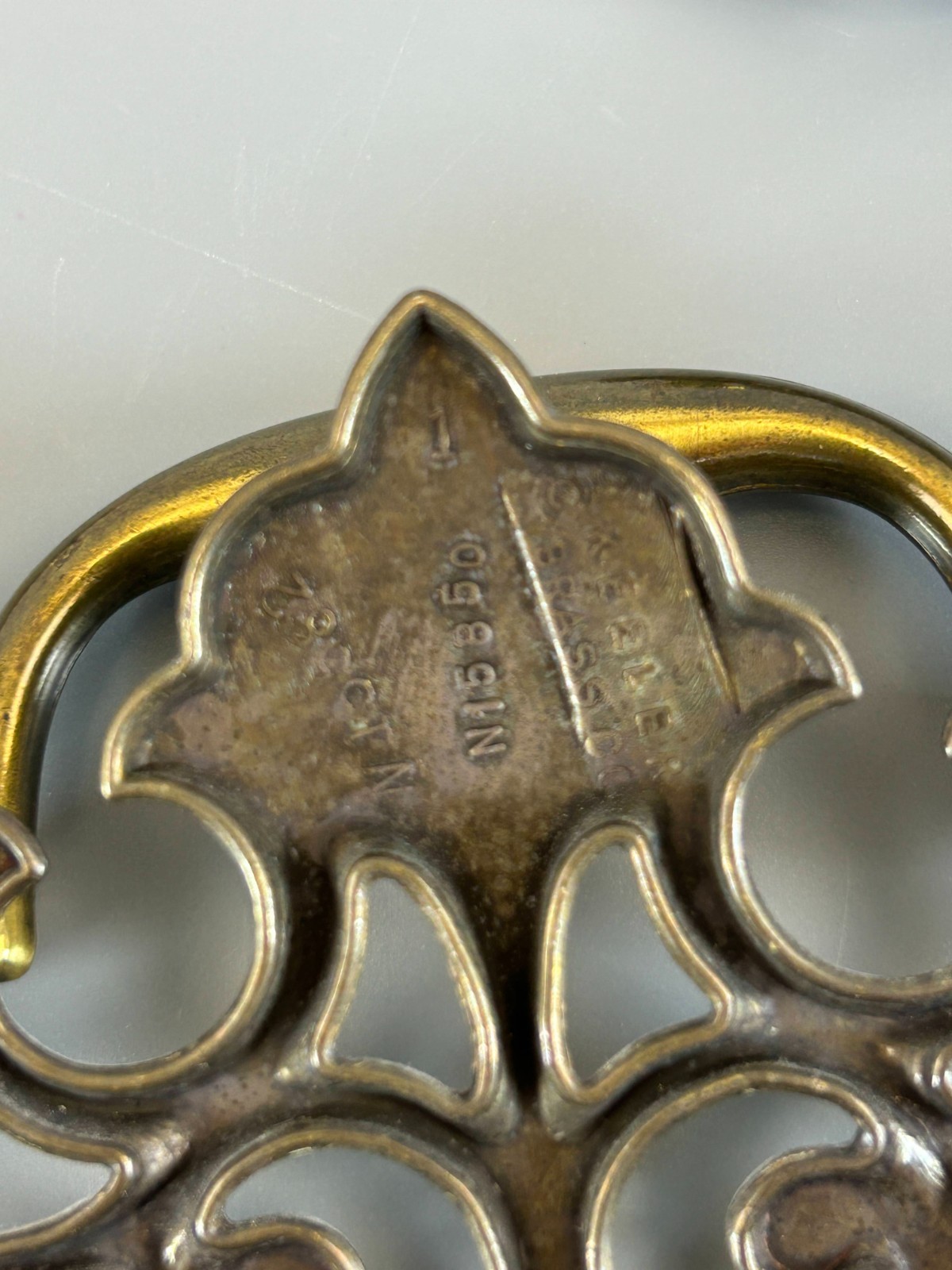 11 Keeler Brass Drawer Pulls Drop Bail Handle Chippendale Vintage Assorted Sizes