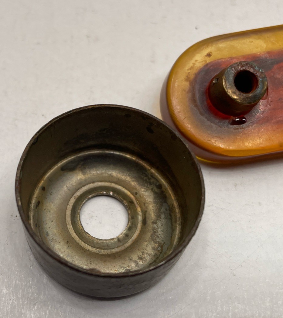Vintage Art Deco Bakelite Drawer Pulls, Bar Pulls
