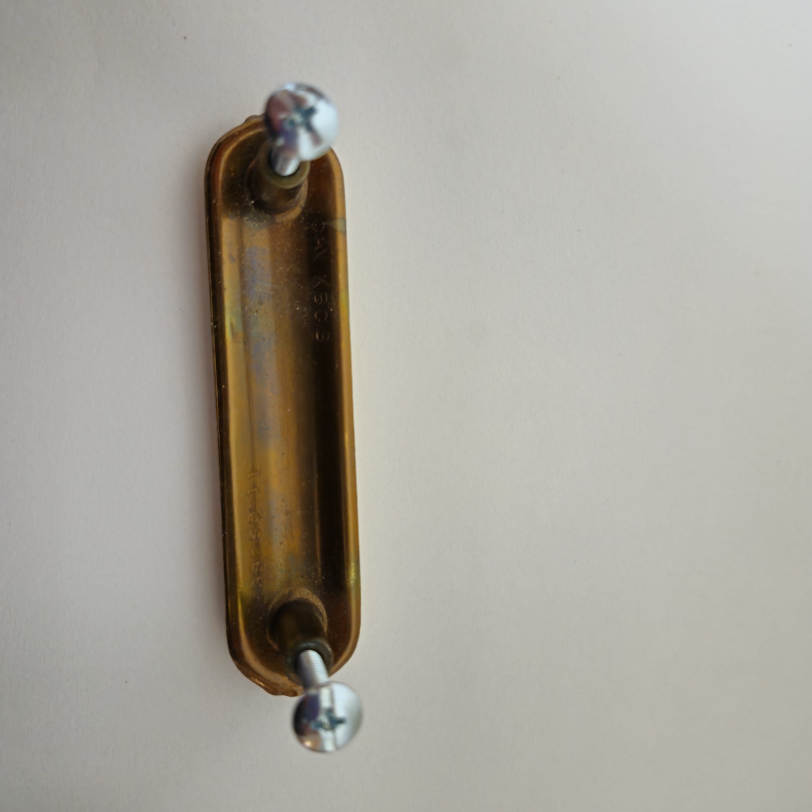 Keeler Brass Company KBC 4″ Art Deco Drawer Pull w/ 3″ Mounting USA