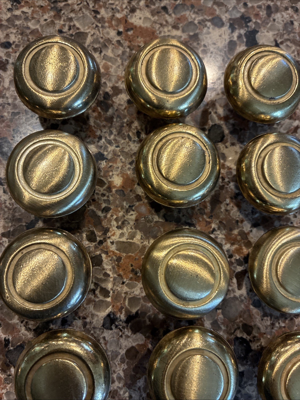 Lot of 20 Keeler Brass Co KBC 43834 Brass Drawer Pulls Handles Knobs Vintage