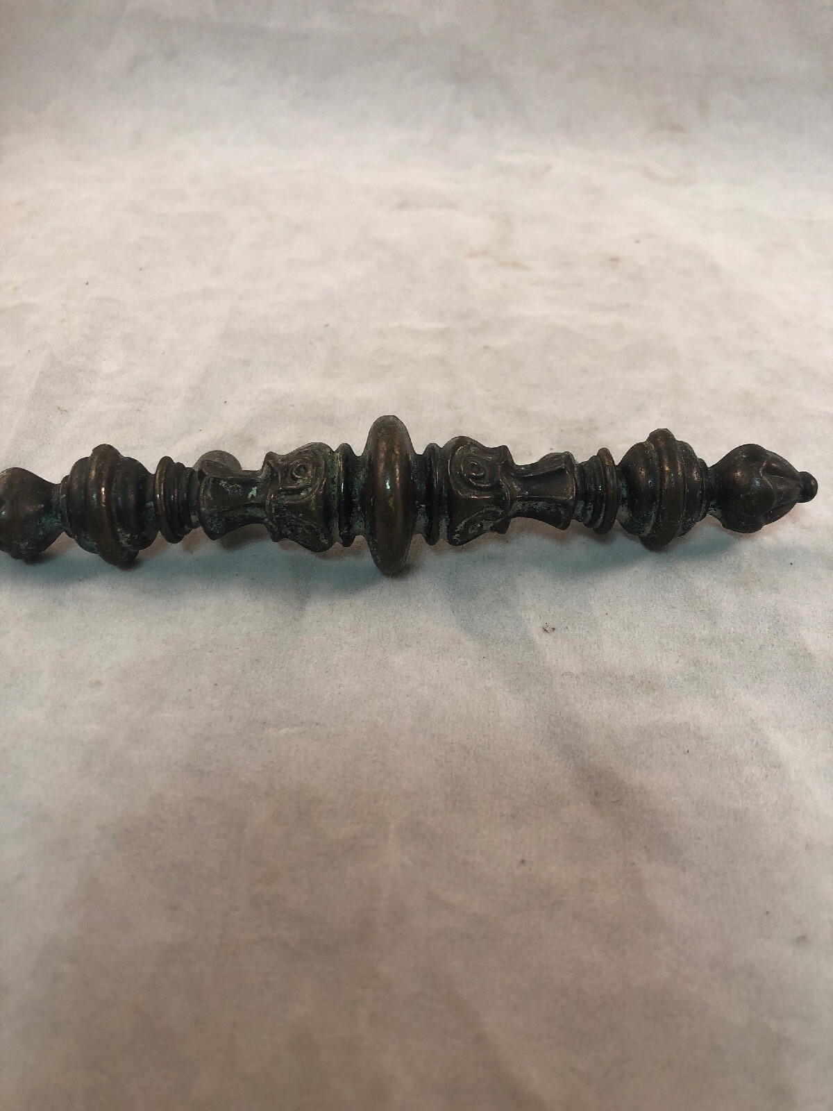 1 Vintage Ornate Brass Dresser Cabinet Desk Drawer Pull Handle 6″ Canada CH 1730