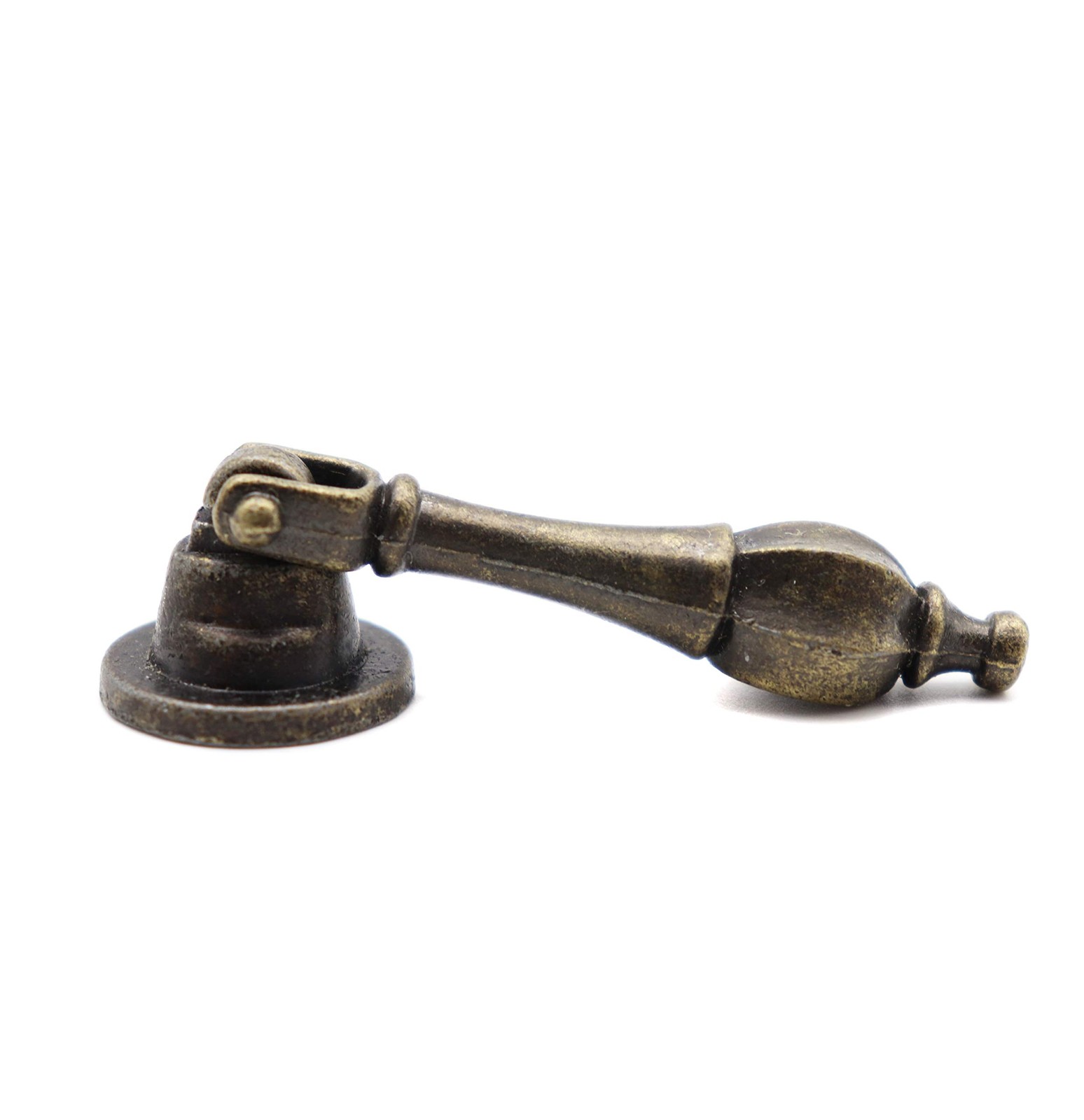 10-Pack Antique Vintage Tear Drop Pulls with Pendant for Dresser Drawer Cabniet