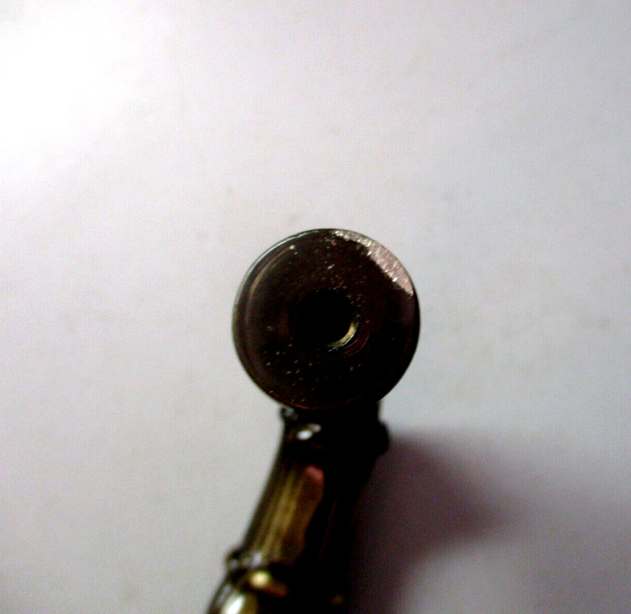 Solid Dark Brass Heavy Quality Traditional Drawer Pull Handle 3″ Centers ’70 Vtg