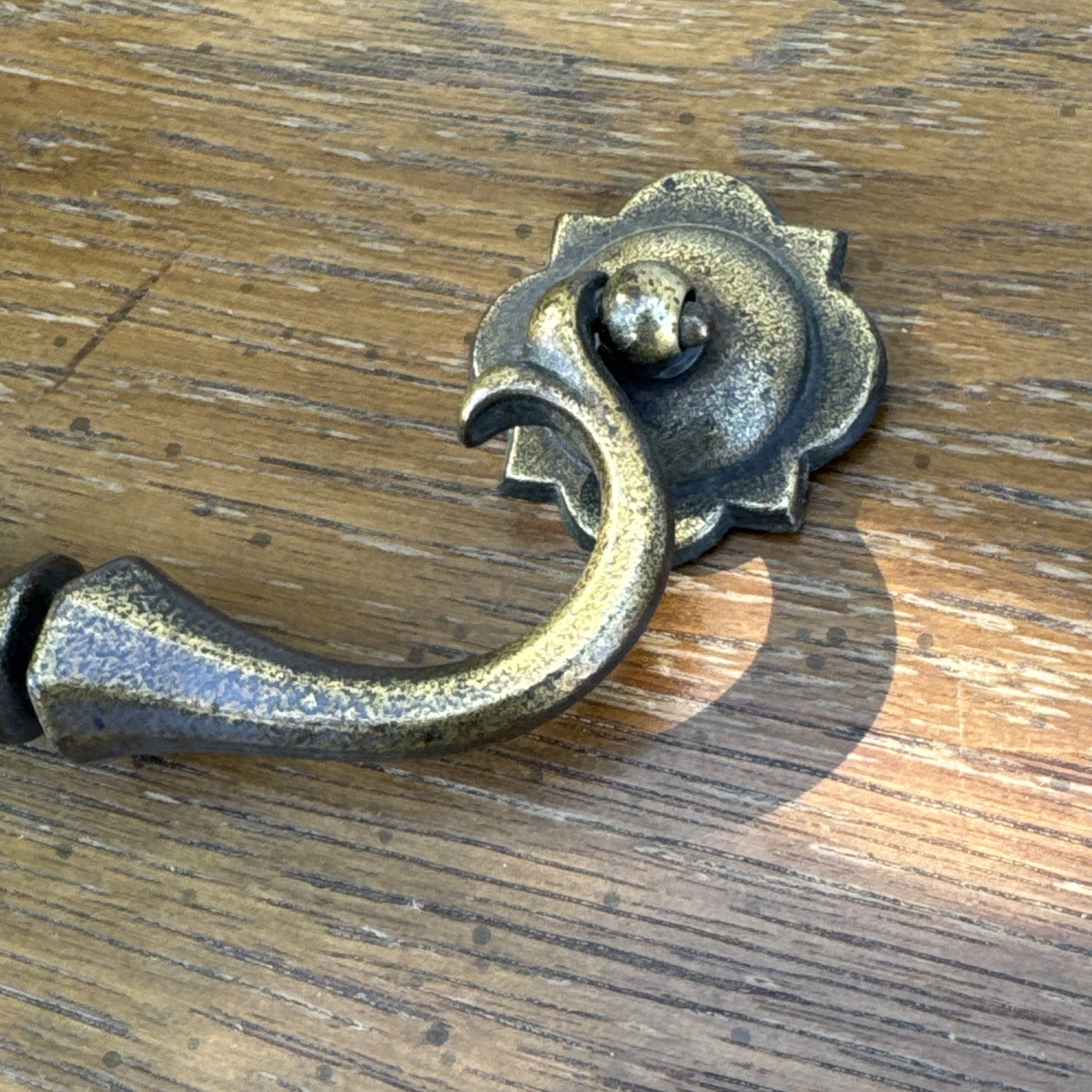 Drexel Guildhall Drawer Pull For Vintage Dresser Nightstand Credenza MCM Brass
