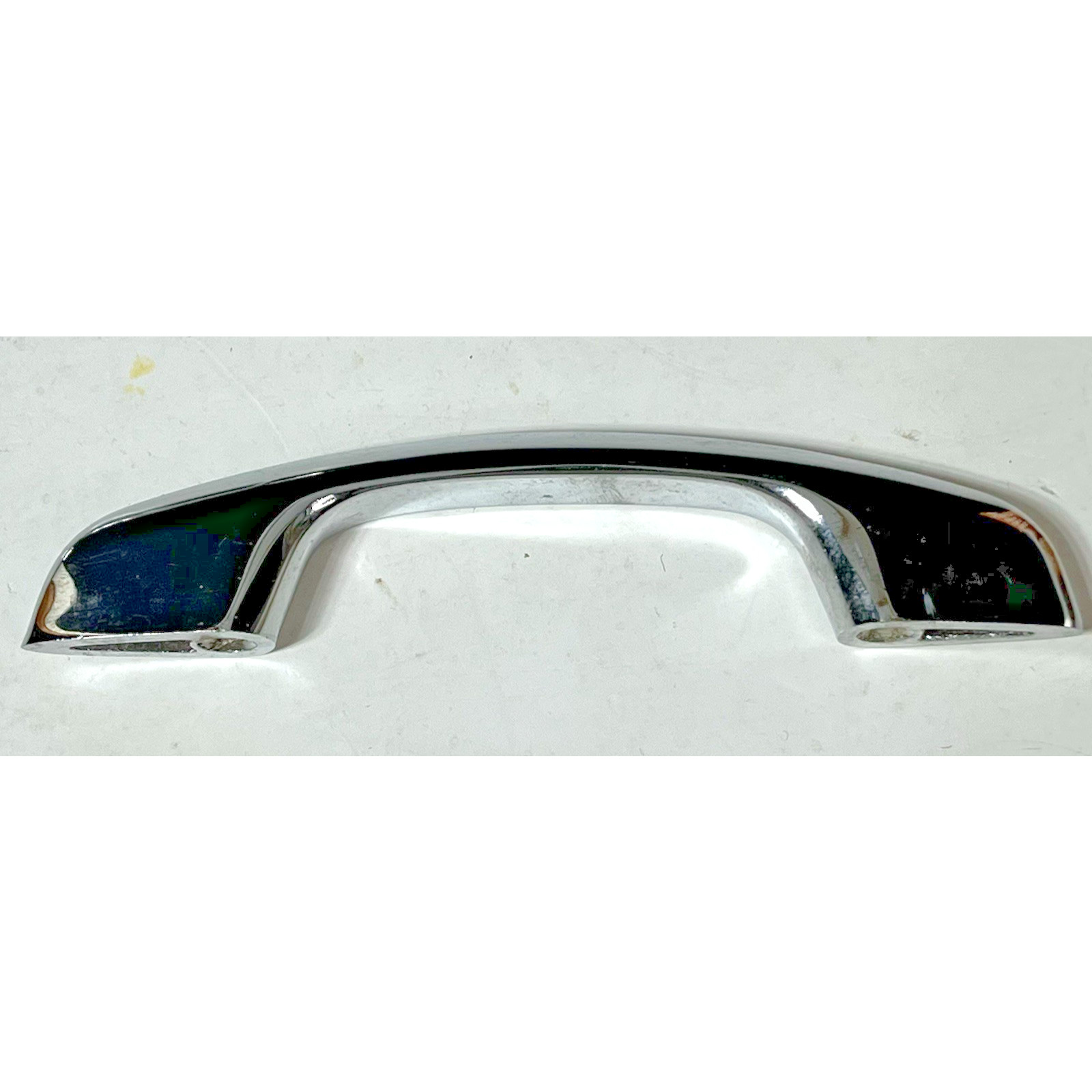 4 Vintage Chrome Drawer Cabinet Pulls Handles Retro MCM Art Deco 2.75 Center