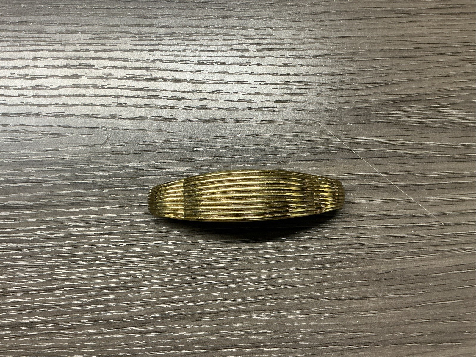 Vintage Ribbed Drawer Pulls Grooved Arched Keeler Brass Cabinet Door Handles (49