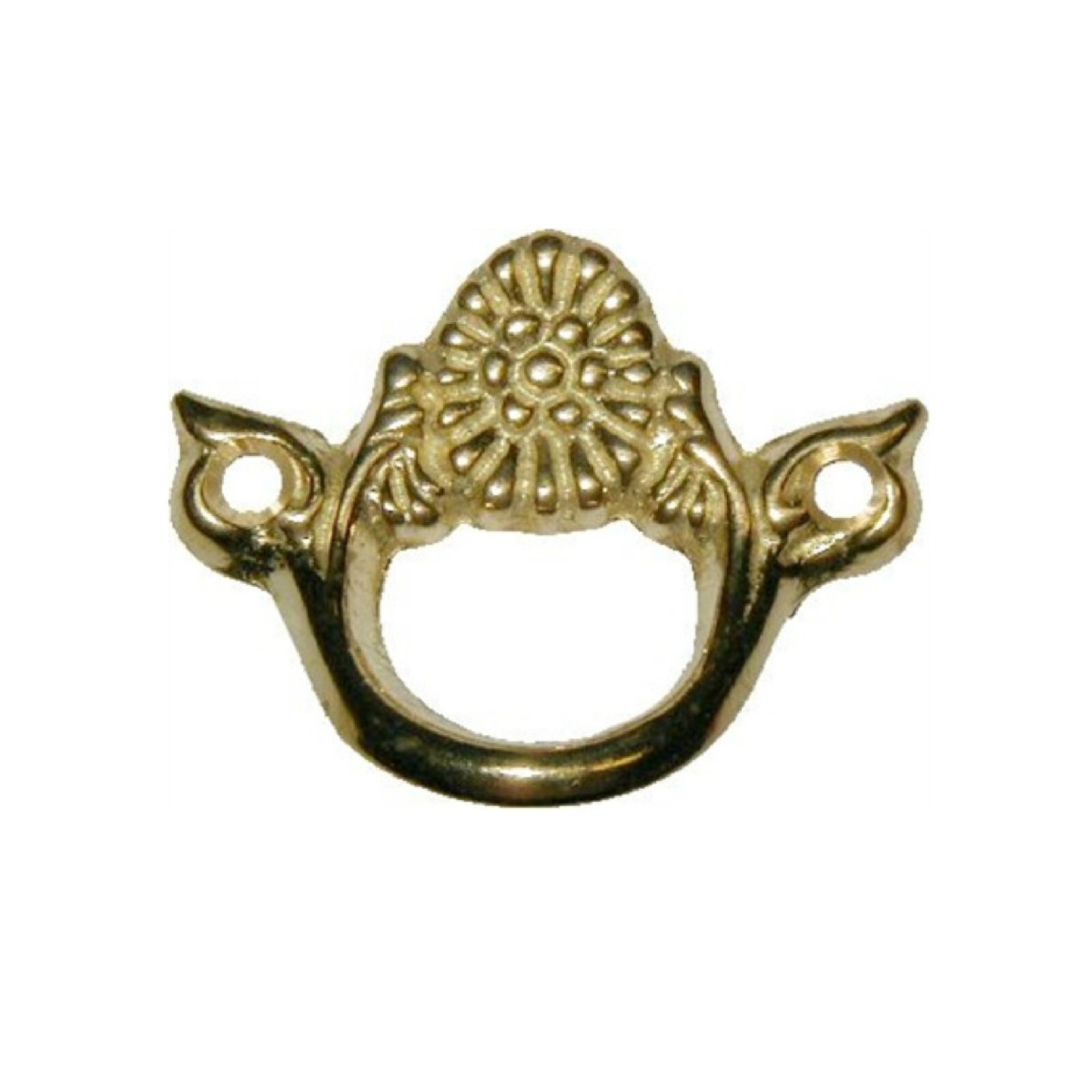 Cast Brass Victorian Style Finger Drawer Pull – Antique Desk Pull