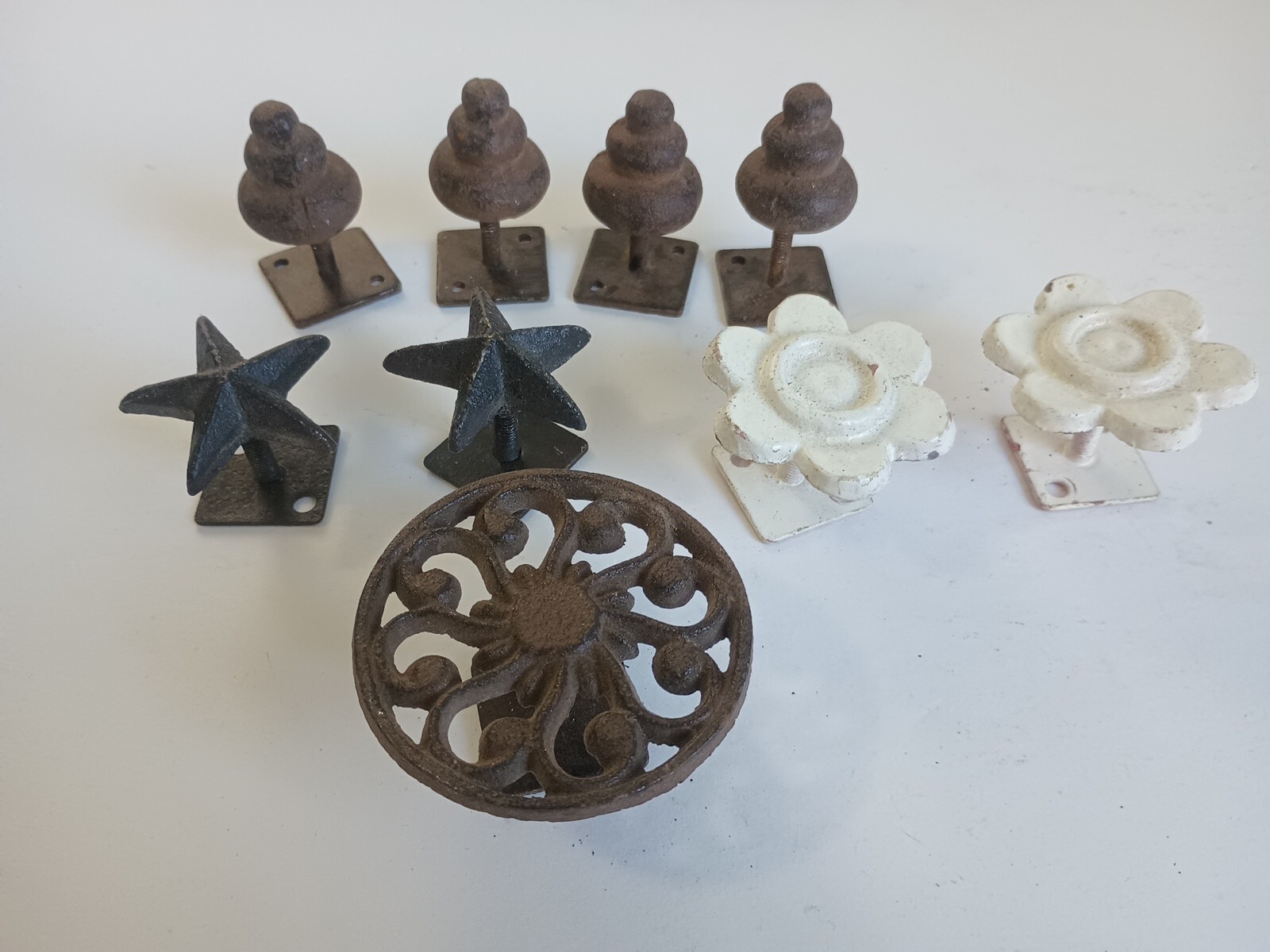 Decorative Salvaged Cast Iron Knobs