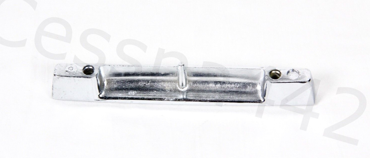 Vintage Aviation Office Cabinet Drawer Pulls 4″ Chrome Plated Original NOS Part