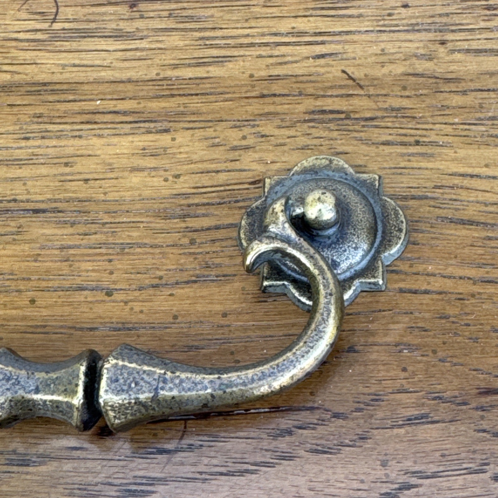 Drexel Guildhall Drawer Pulls For Vintage Dresser Nightstand Credenza MCM Brass