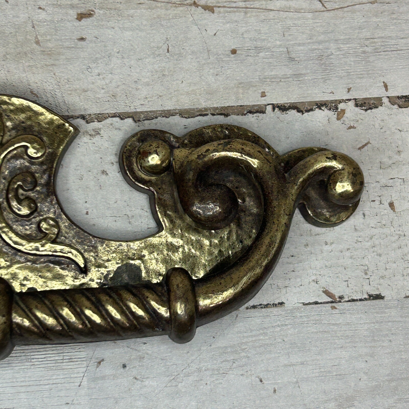 Vintage Large KBC 150 Keeler Brass Co Center Handle Drawer Cabinet Pull