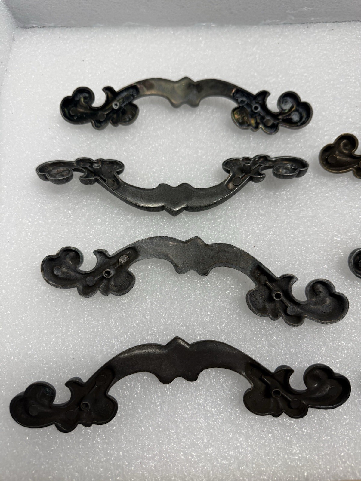 7 Vintage-Savage French Provincial Solid Drawer Pull 8”Different Finishes,