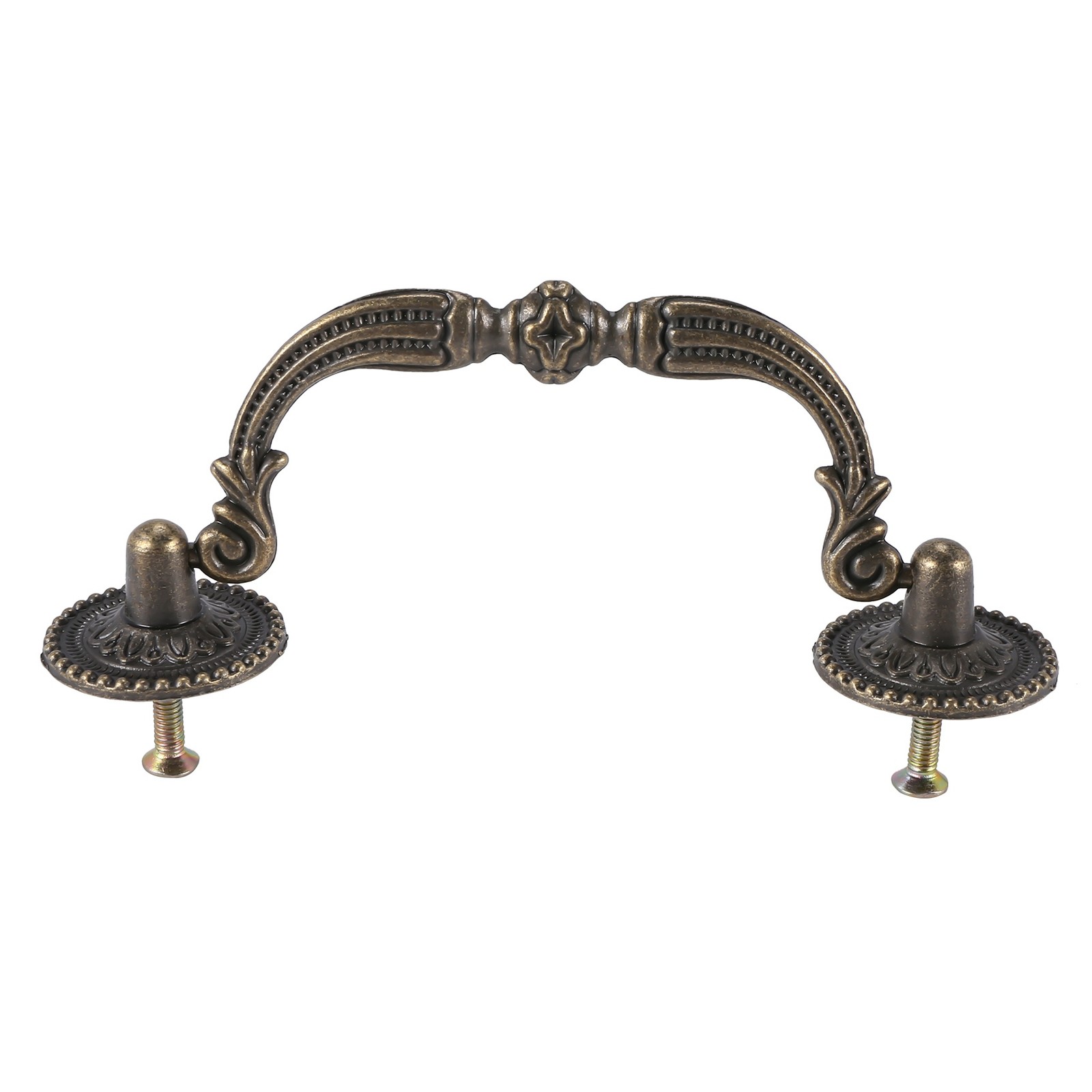 Antique Brass Cabinet Door Drawer Handles 100 mm Y6W86099