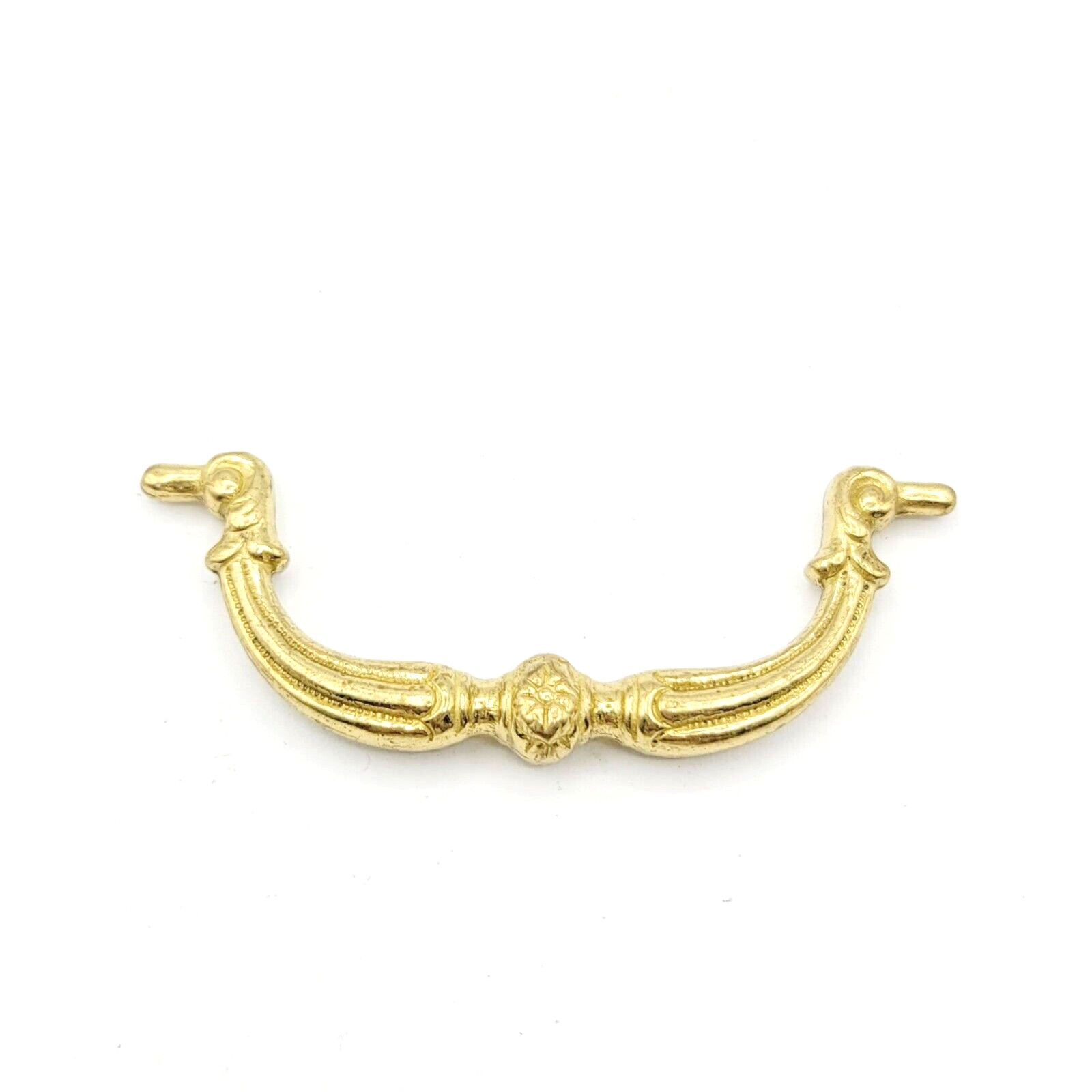 Vintage Brass Ornate Bail Pull Handle Replacement 2.75″ Salvage Reclaimed