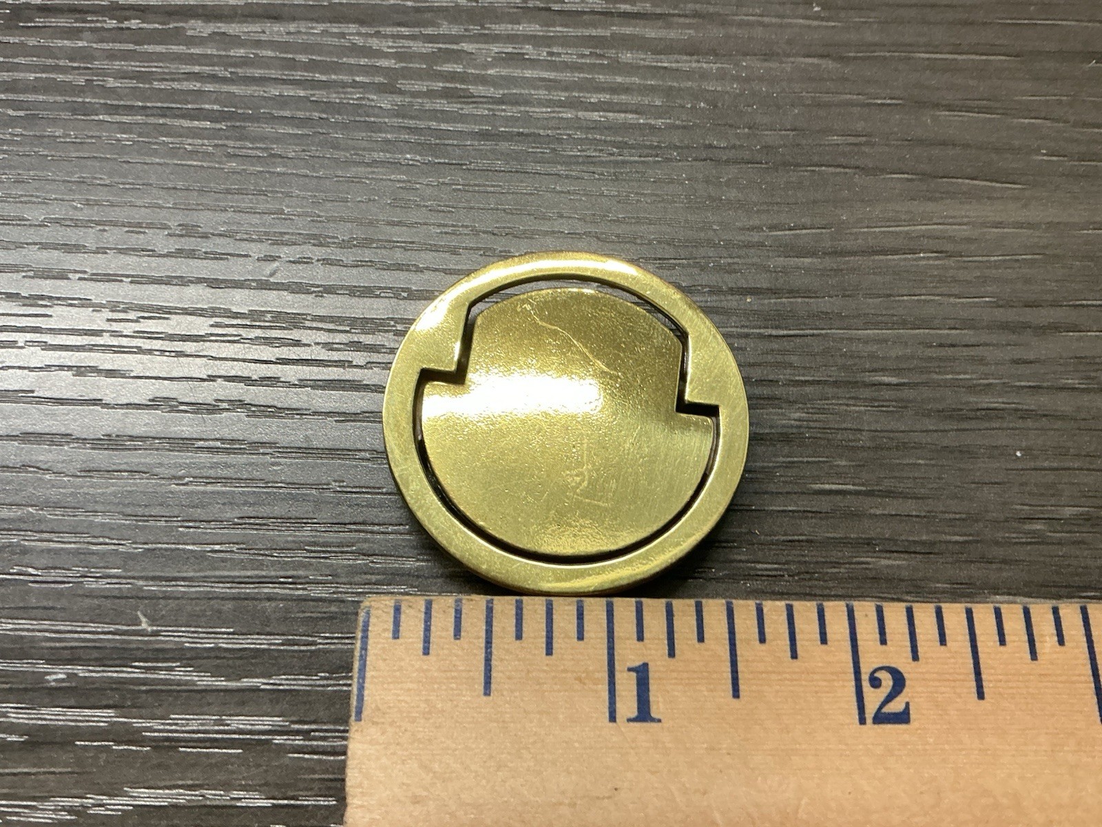 Vintage Keeler Brass Co N10120 Campaign FLIP OUT FINGER Drawer Pull 4 Avail (172