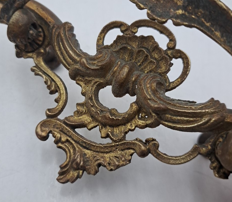 Drop Bail Pulls Drawer Hardware Cabinet Cupboard Handles Ornate Victorian