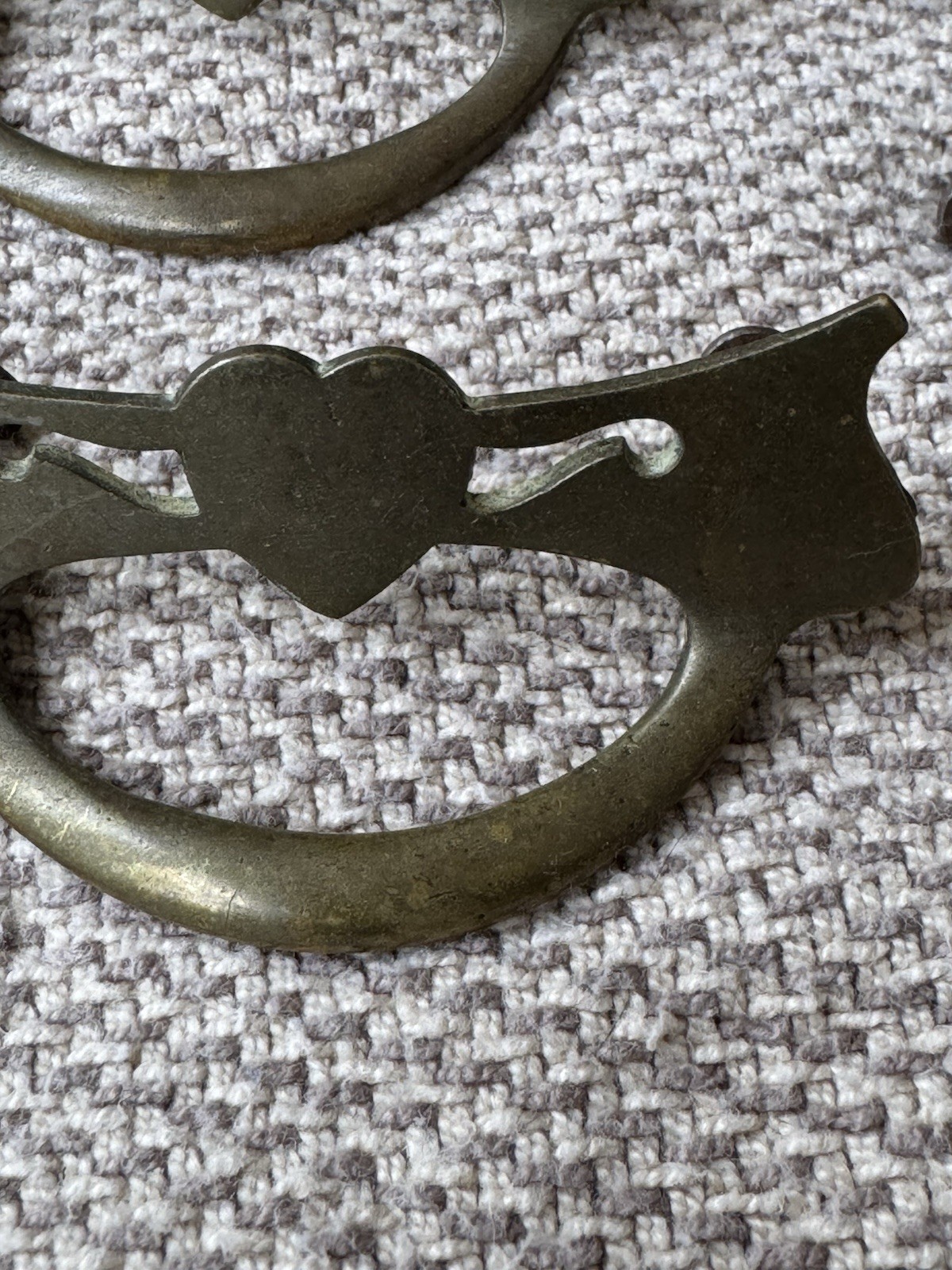 Lot of 9 Antique Dresser Drawer Pulls Handles Brass Bronze & Bronze Tone “1812”