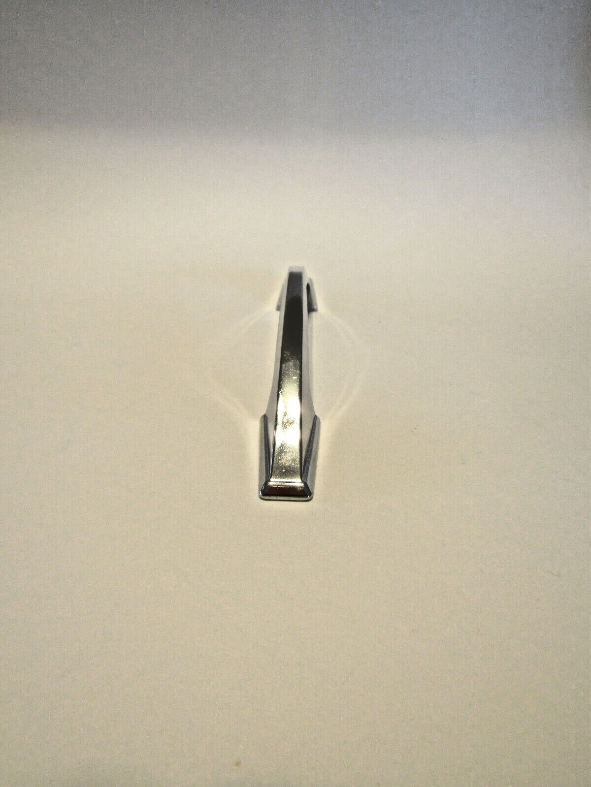 Vintage Nos Chrome Chevron Drawer Pull V-Shape Cabinet Door Handle Amerock