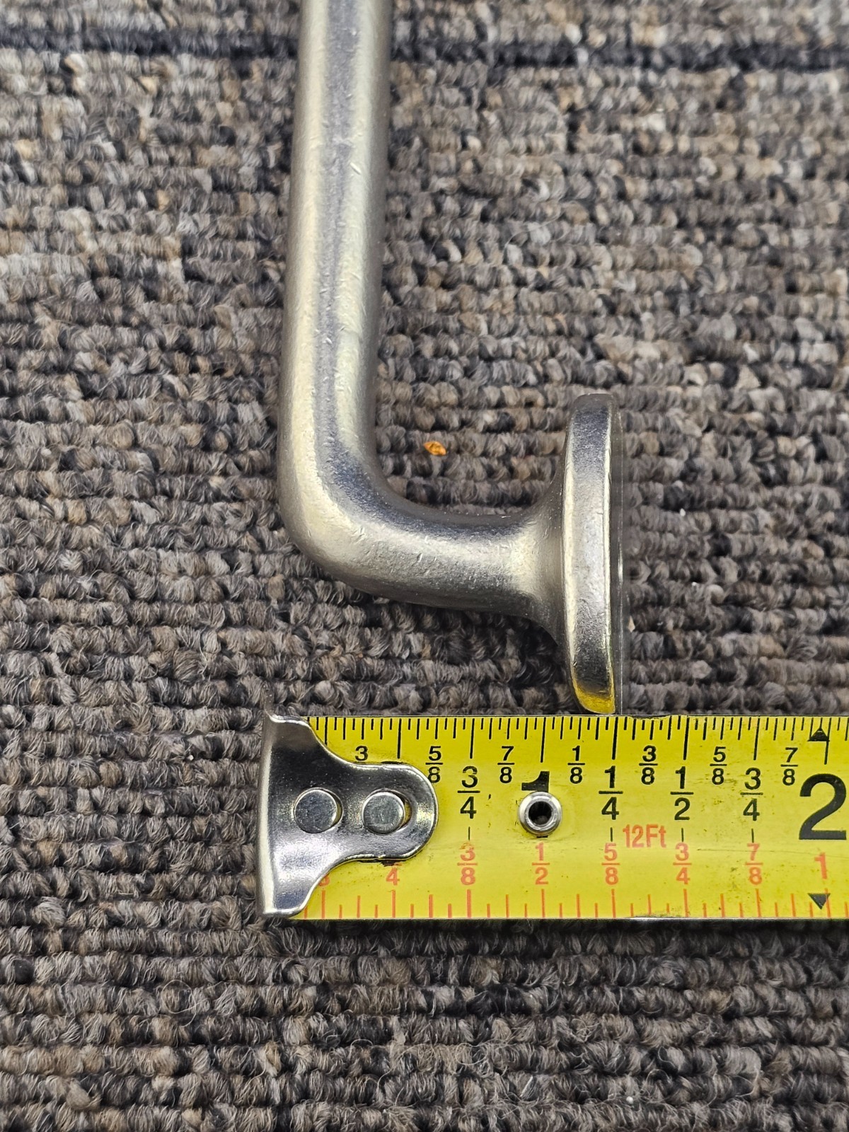 Ashley Norton Solid Bronze 3 3/4″ Centers Classic Hex Pull in White Bronze