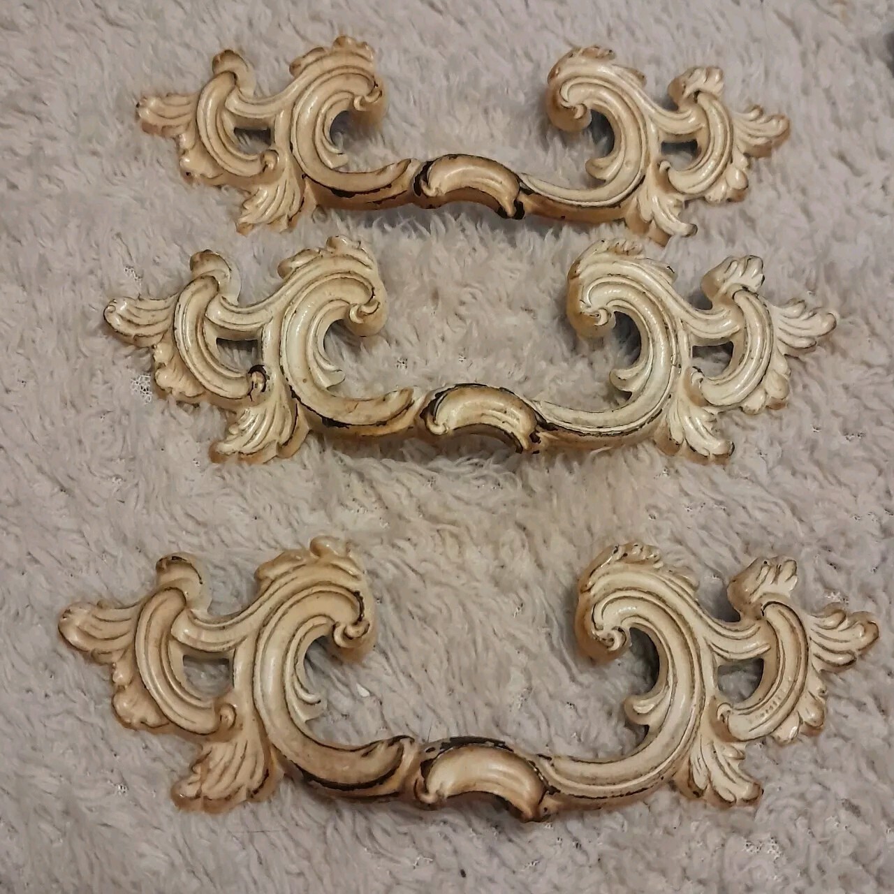 Drawer Pull Handles2 3/4″ Vintage French Provincial- Keller Brass Co. K-644 SET