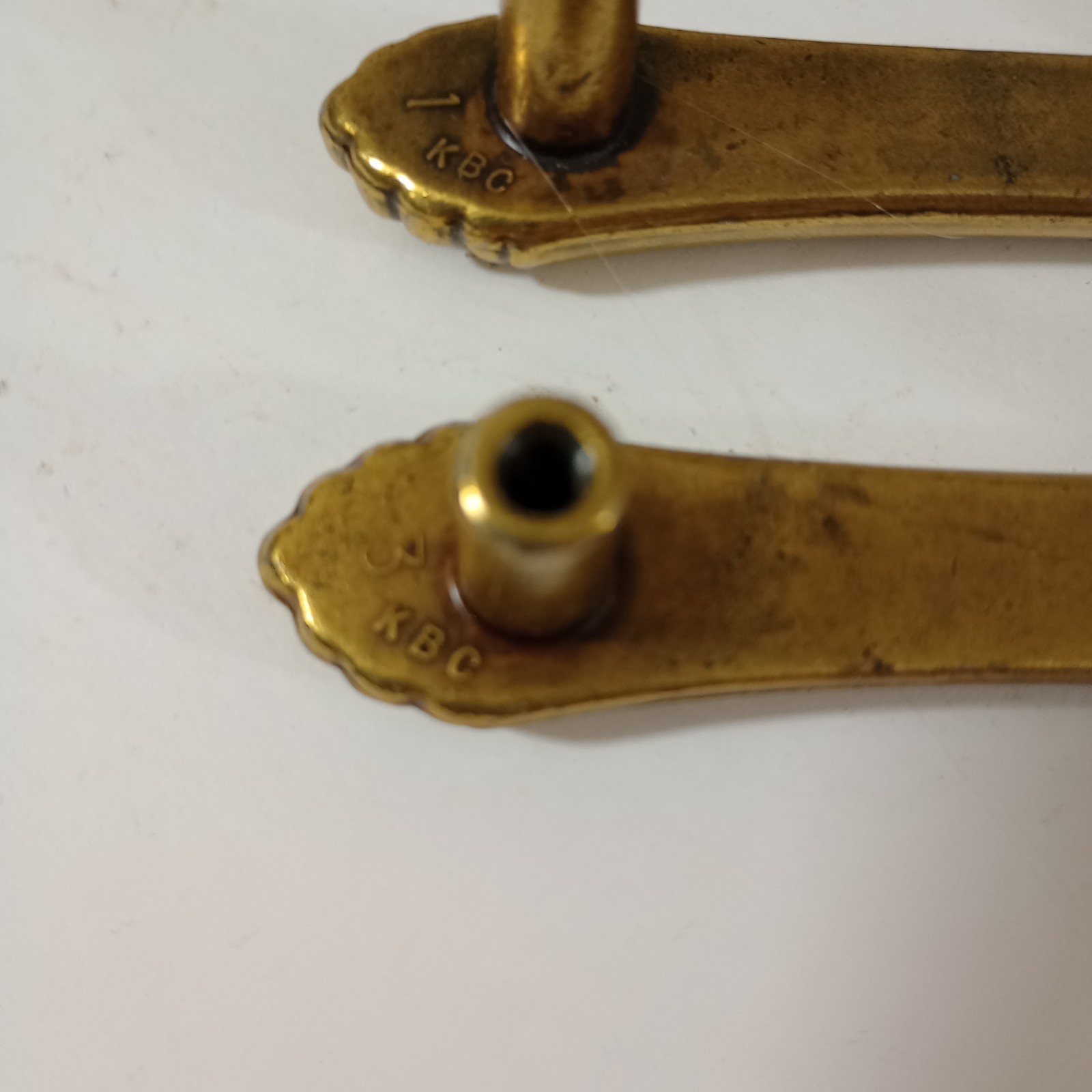 DRAWER PULLS KBC BRASS HANDLES (38535)