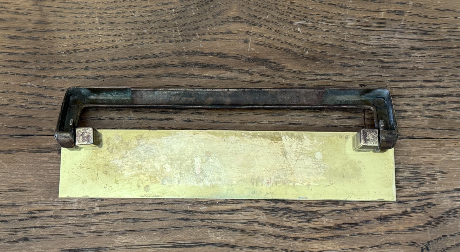 Original Drexel Delray Drawer Pull Handle Brass KBC N08153 5 3/4″ c-c