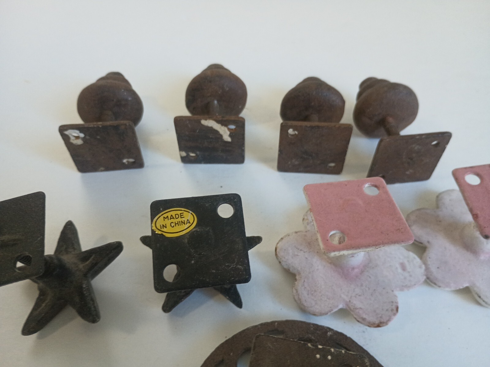 Decorative Salvaged Cast Iron Knobs