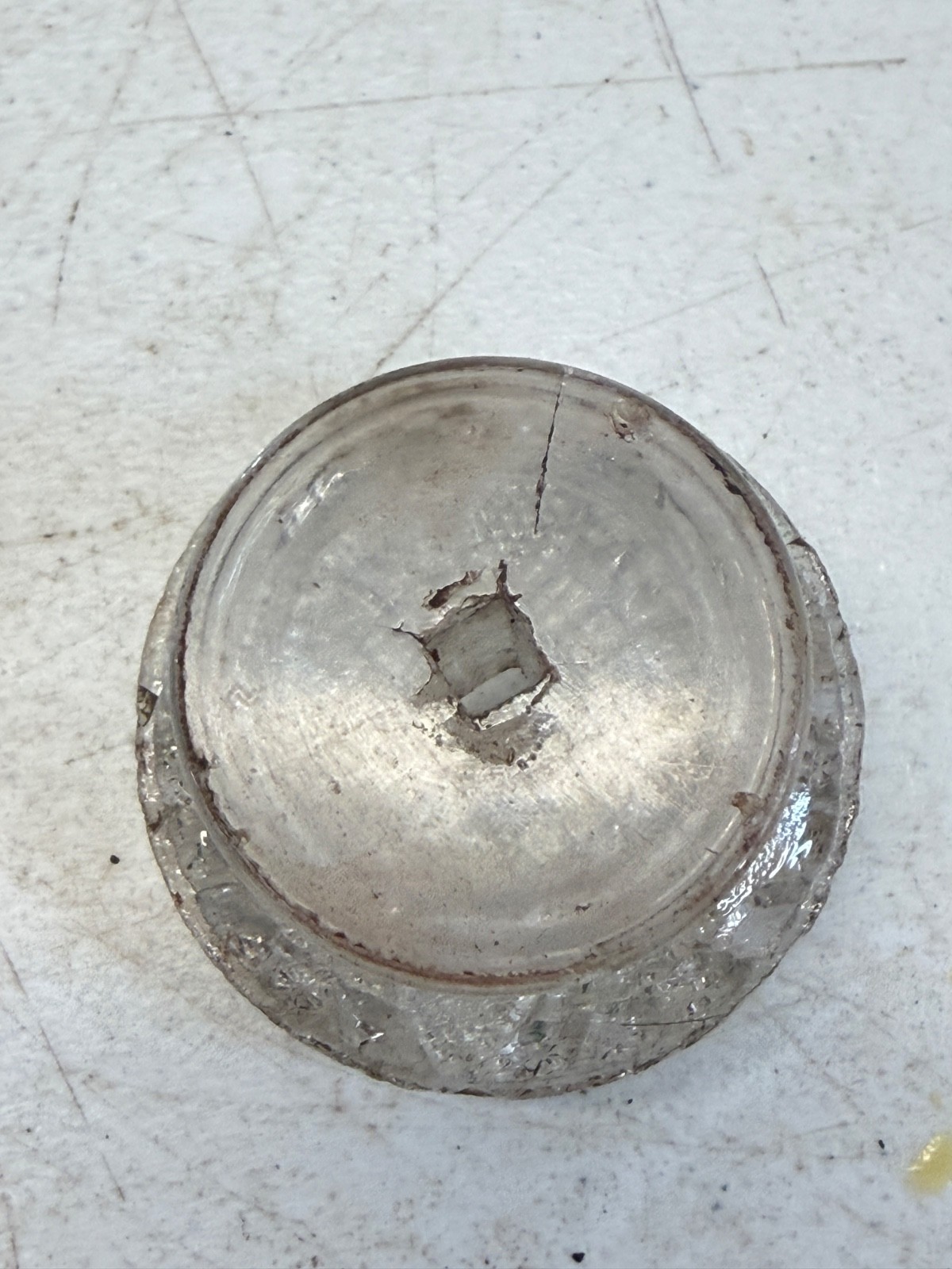 antique empire pressed glass Boston sandwich knobs set 10 classical sheraton