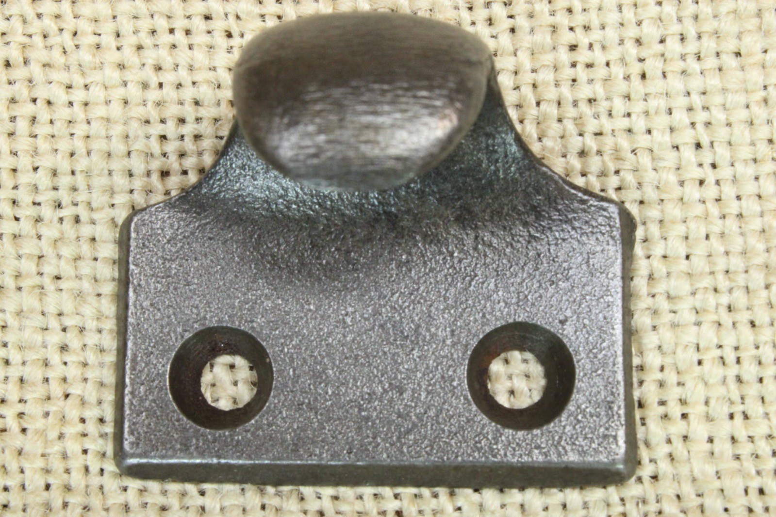 Old Window Sash Lift 1 1/2″ Drawer Pull Handles Smooth Textured Cast Iron