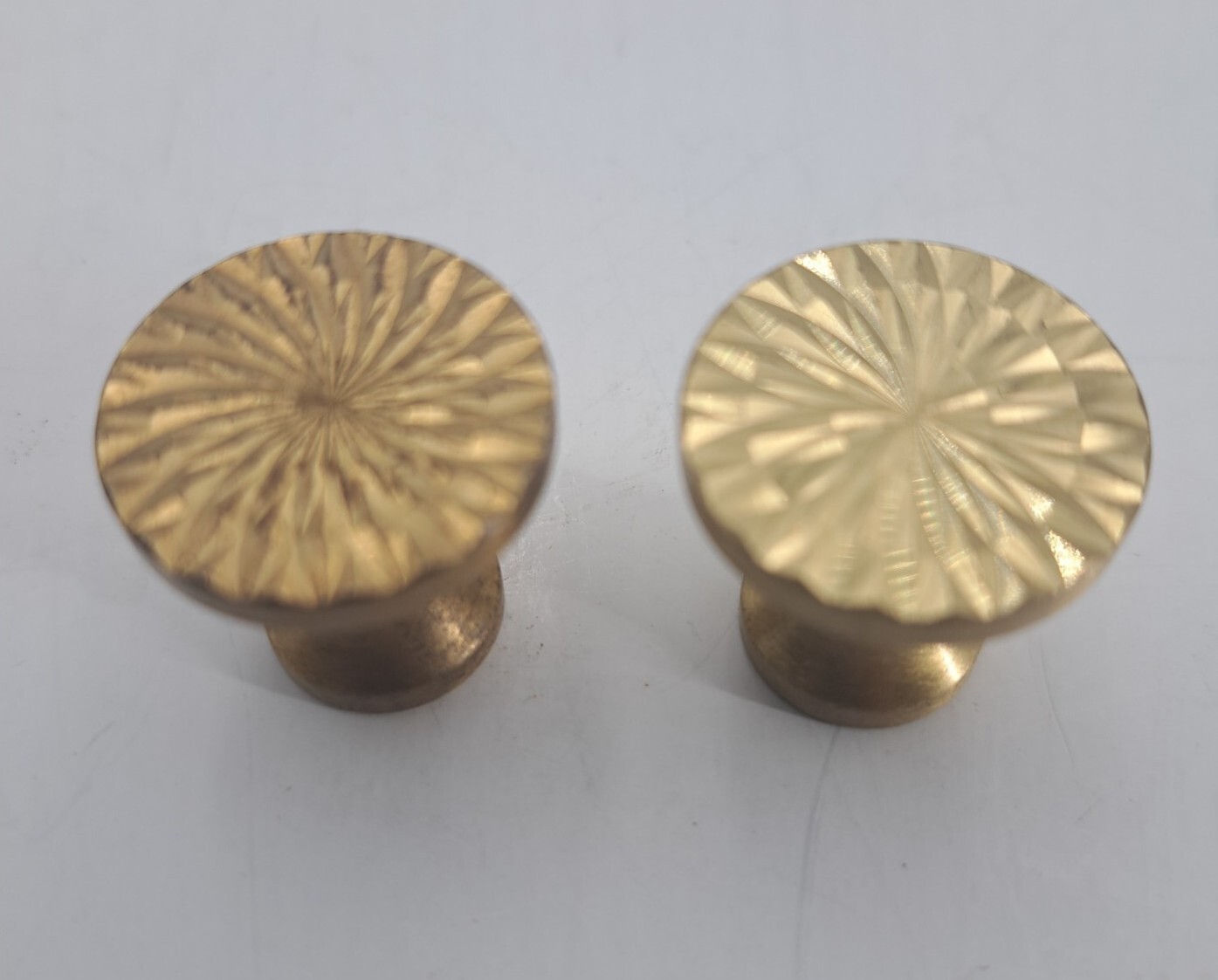Vintage Round Knobs Drawer Pull Cabinet Knob Dresser Furniture Hardware Lot 2