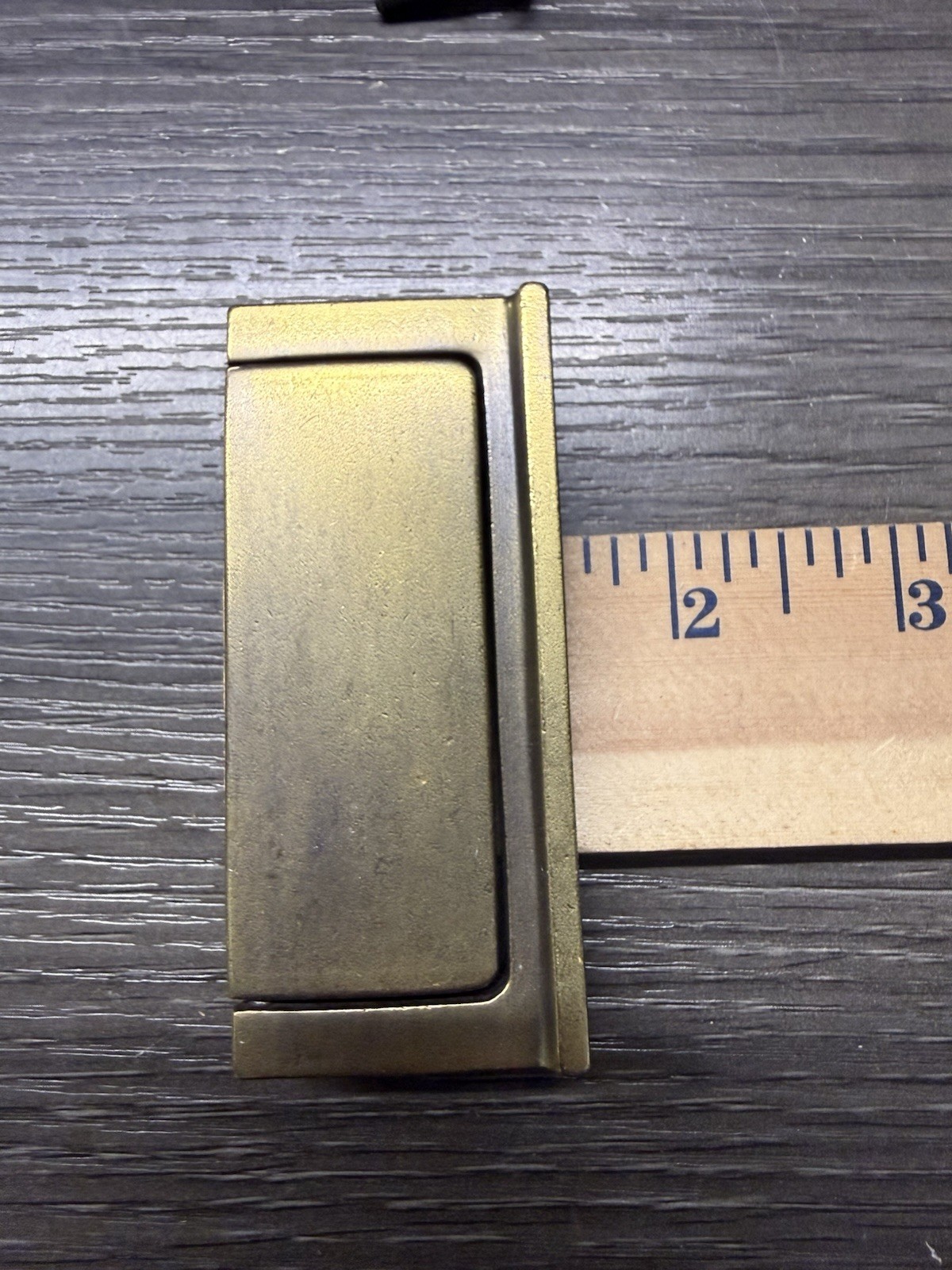 Vintage KBC Brass Henredon Campaign Drawer Handle Pull Drexel Pavillion (55)