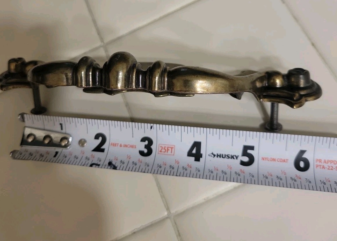 Keeler Brass Co. Drawer Pull Handle Chippendale KBC N08627 Vintage Lot of 4