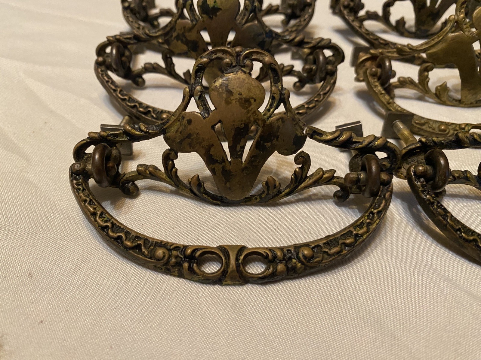 Antique dresser pulls Lot.