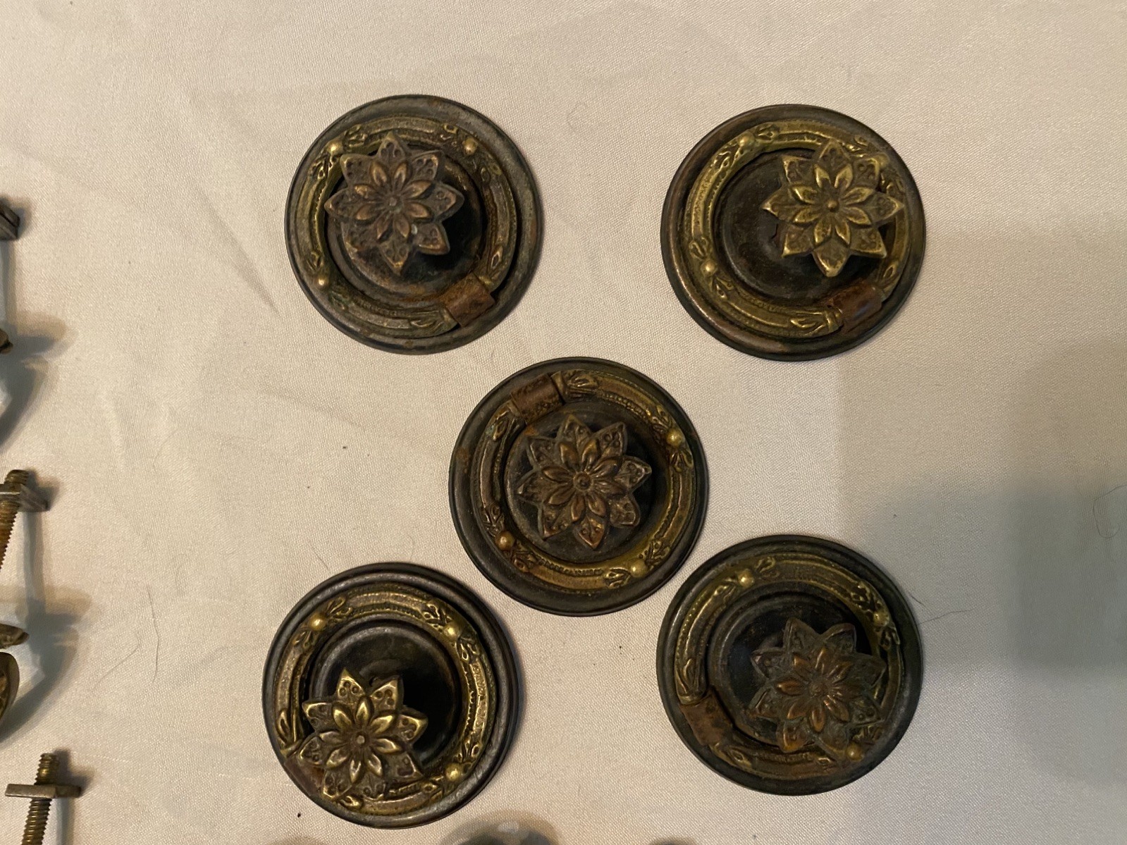 Antique dresser pulls Lot.