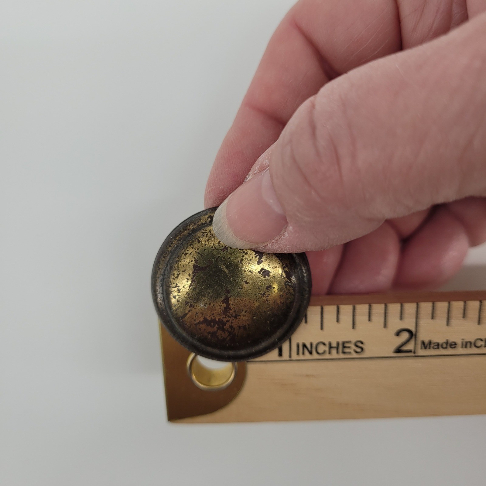 Vintage 1985 Brass Batwing Drawer Pulls and Knobs Set of 16 Chippendale 3″ Hole