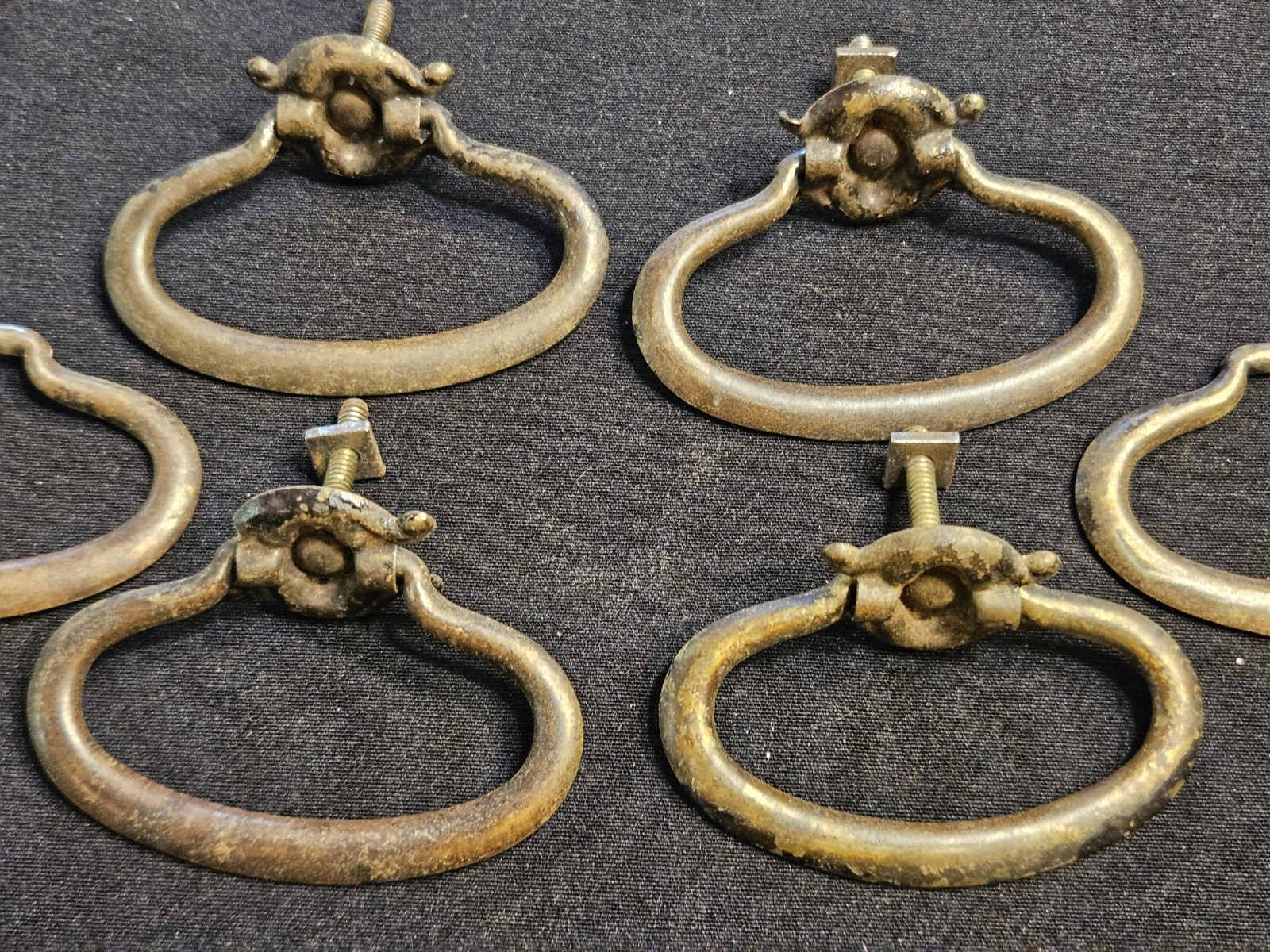 SET OF 4 DROP BAIL PULLS PLUS 2 EXTRA PULLS