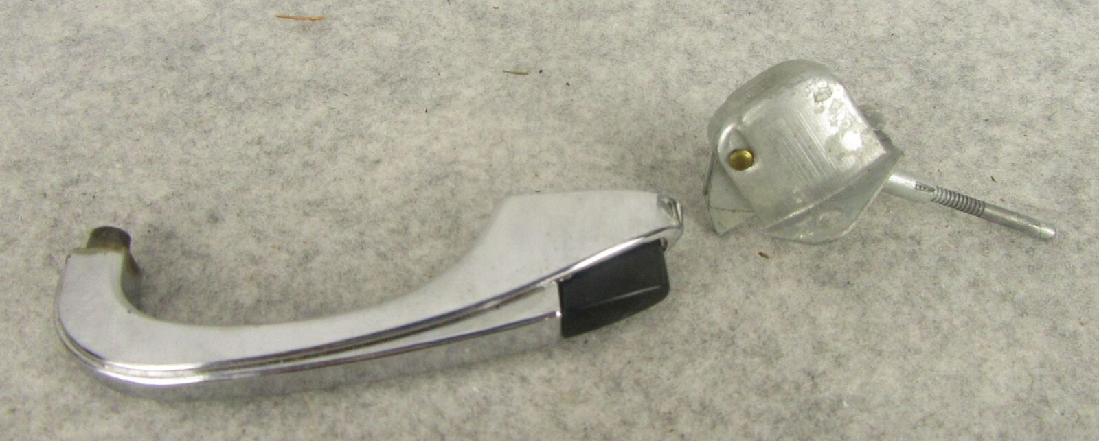Vintage Art Deco Mid Century Modern Chrome Stanley Cabinet Cupboard Pull NOS NIB
