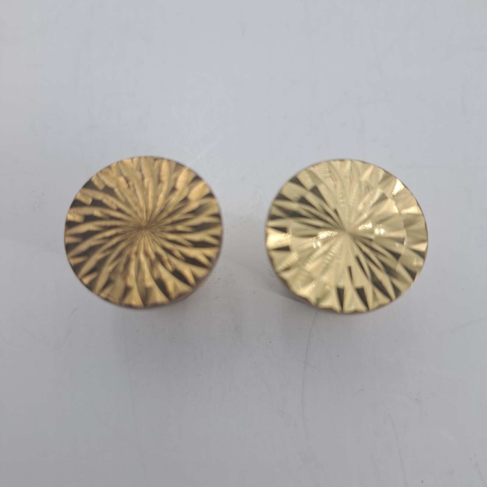 Vintage Round Knobs Drawer Pull Cabinet Knob Dresser Furniture Hardware Lot 2