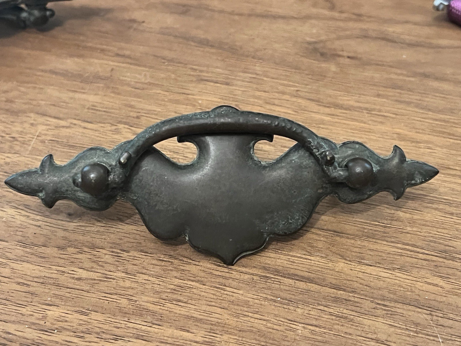 Pair Of Ethan Allen Brass Drawer Pulls Handle Hardware KBC K12857 1960’s-1970’s