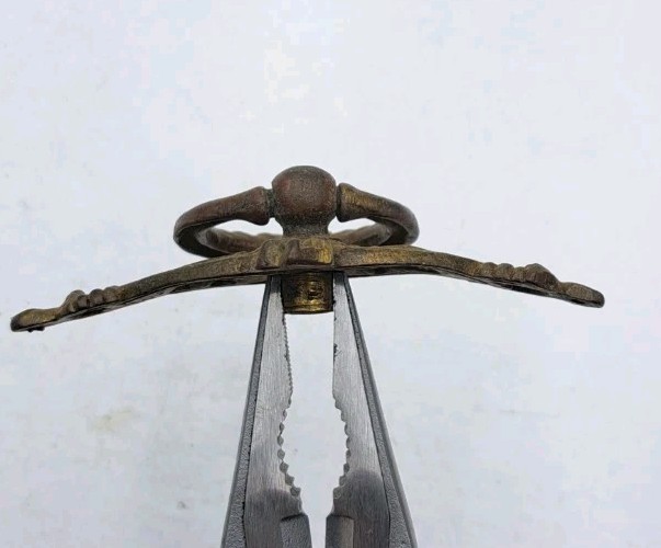 Antique Drawer Pulls Vintage Furniture Handles Brass Lot of 3