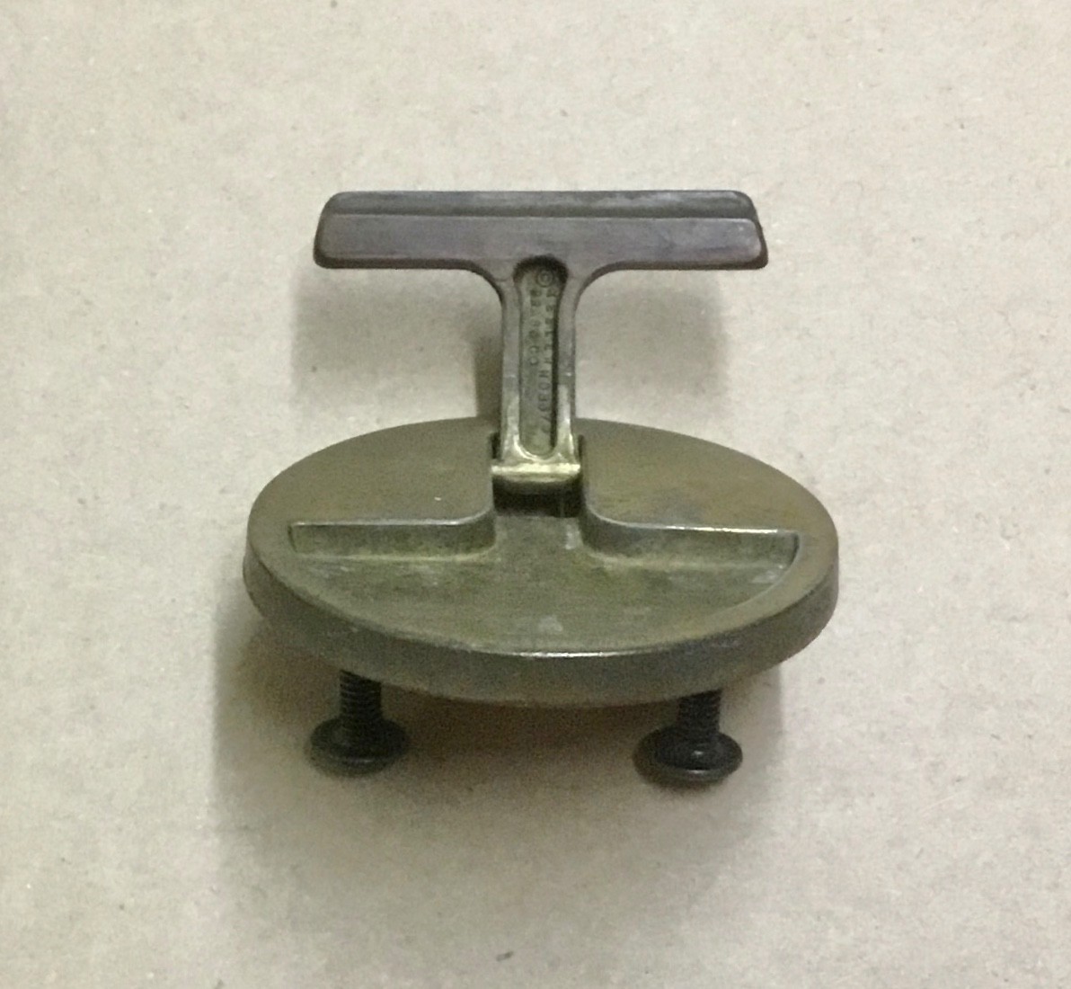 Vintage Campaign Style Furniture Pulls No. 8372 Keeler Brass Co.